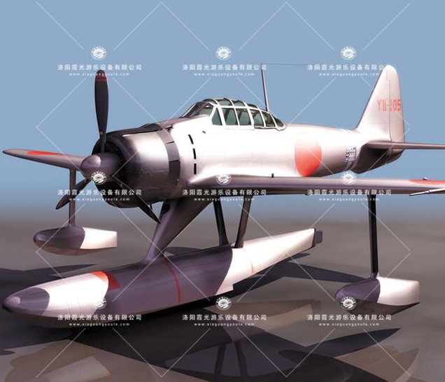 金山3D模型飞机_